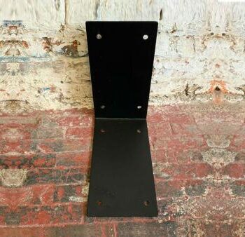 Cast Iron Post Box Wall Mounting Bracket with Holes
