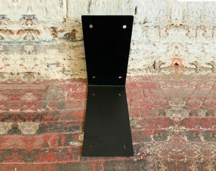 Cast Iron Post Box Wall Mounting Bracket with Holes