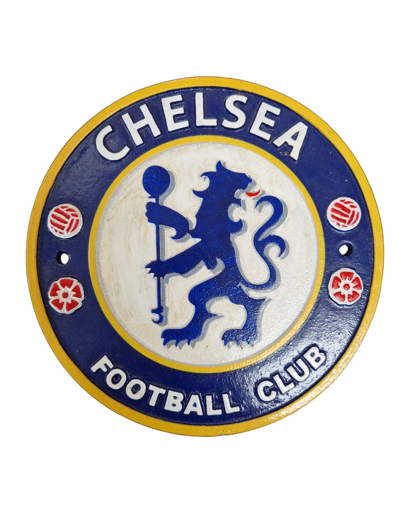 Chelsea Football Cast Iron Sign