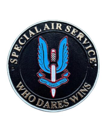 Metal SAS Badge Wall Plaque