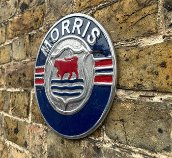 Cast Iron Morris Wall Plaque