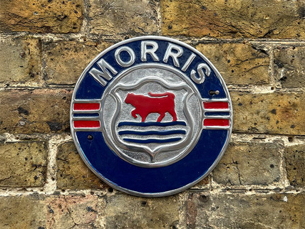 Cast Iron Morris Wall Plaque