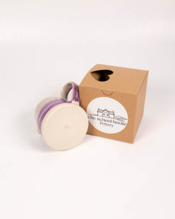 The School House Pottery Purple Ceramic Small Jug