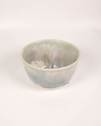 The School House Pottery Ceramic Bowl with Blue Glaze