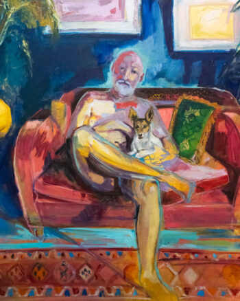 ‘Gerry’ Original Oil Painting by Fleur Jackson