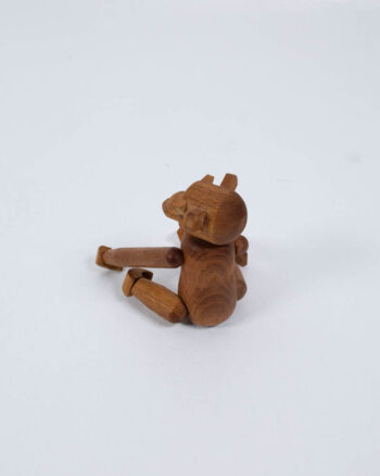 Kai Bojsen Wooden Monkey Figurine with Articulated Limbs