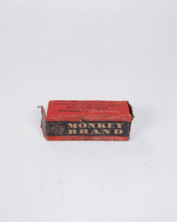 Vintage Brooke’s Monkey Brand Soap Box with Directions