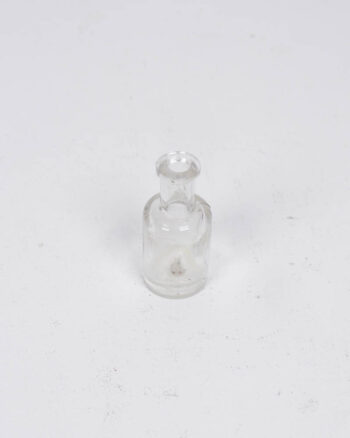 Antique Miniature Glass Bottle with Small Neck
