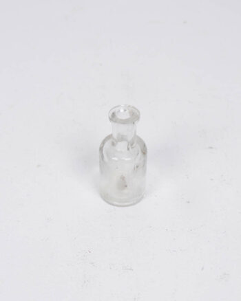 Antique Miniature Glass Bottle with Small Neck