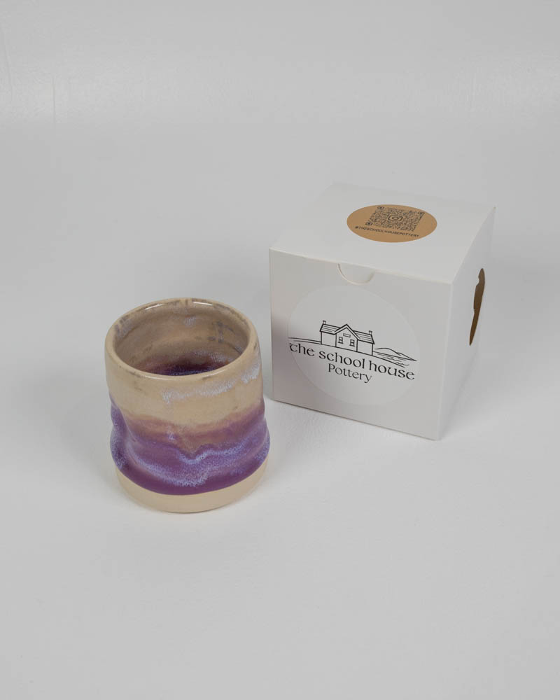 The School House Pottery Purple Glazed Ceramic Mug