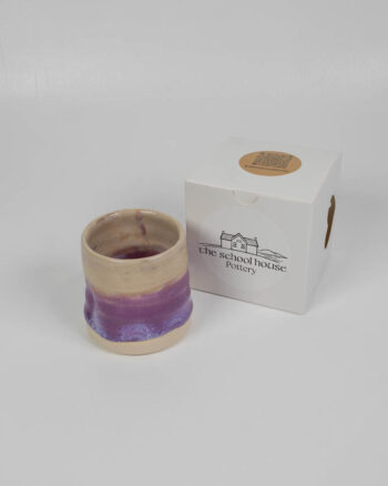 The School House Pottery Purple Glazed Ceramic Mug