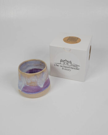 The School House Pottery Ceramic Mug with Purple Glaze