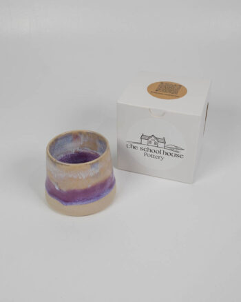 The School House Pottery Ceramic Mug with Purple Glaze