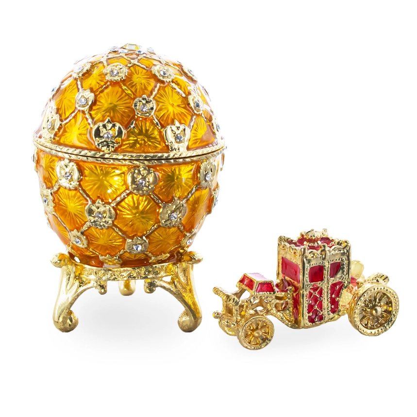 Gold 1897 Coronation Royal Imperial Easter Egg