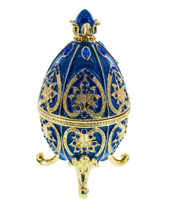 Blue Jewel Royal Inspired Easter Egg