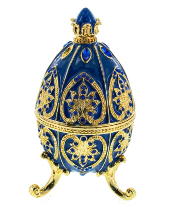 Blue Jewel Royal Inspired Easter Egg