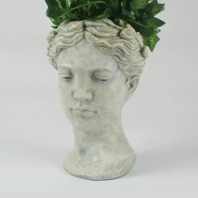 Cherub Head Planter