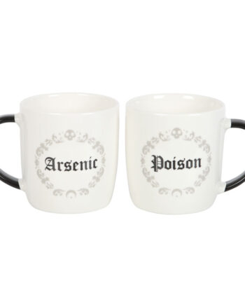 Gothic Poison and Arsenic Mug Set