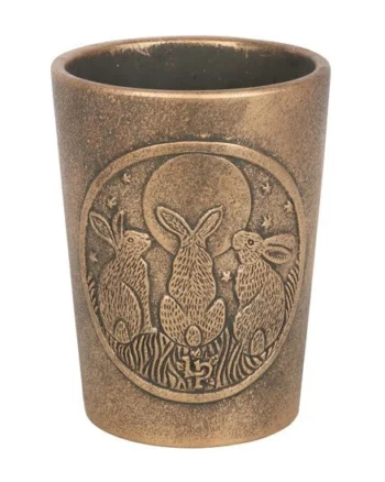 Moon Shadows Bronze Terracotta Plant Pot