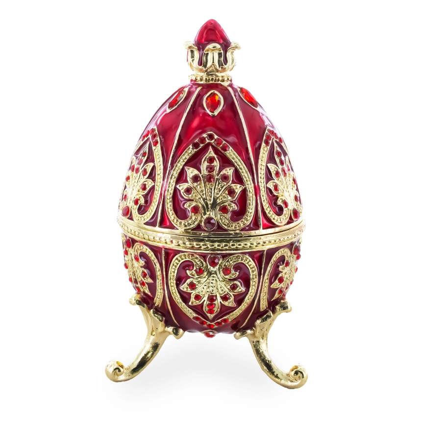 Red Royal Jewelled Inspired Imperial Easter Egg