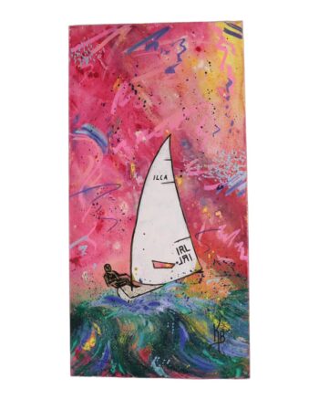 ‘Aruna’ – Kate Broderick Sailing Boat Painting on Canvas