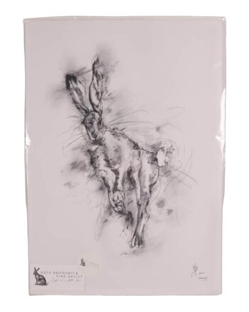 ‘Huckleberry’ Hare Print by Kate Broderick