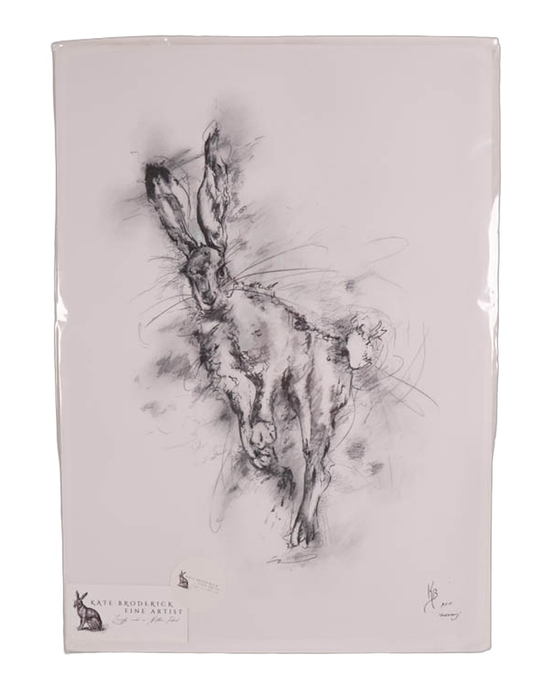 ‘Huckleberry’ Hare Print by Kate Broderick