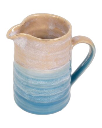 The School House Pottery Ceramic Large Jug with Two-Tone Glaze