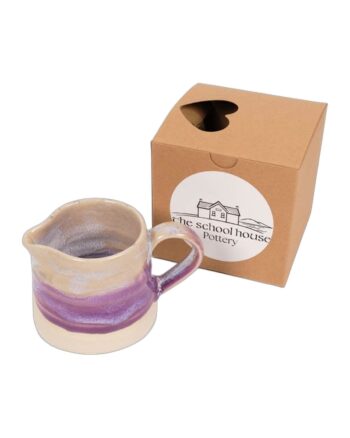The School House Pottery Purple Ceramic Small Jug