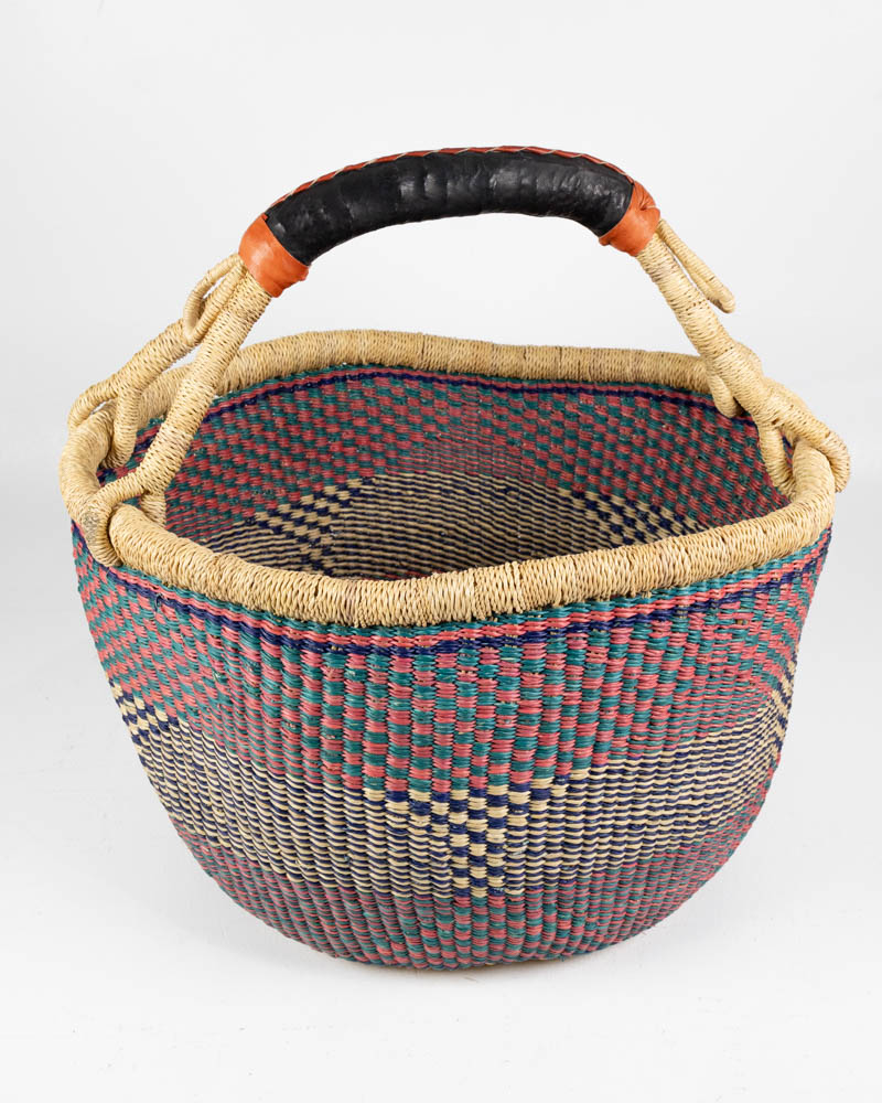 BLEBLE: Pink & Blue Market Basket