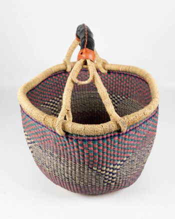 BLEBLE: Pink & Blue Market Basket