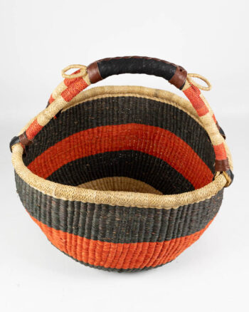 ABEEKU: Black & Red Market Basket