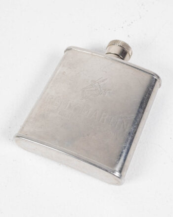 Rémy Martin Metal Hip Flask with Engraved Logo