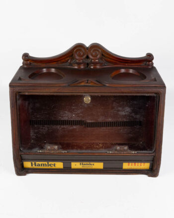 Vintage Hamlet Cigar Display Cabinet with Acrylic Door