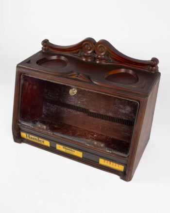 Vintage Hamlet Cigar Display Cabinet with Acrylic Door