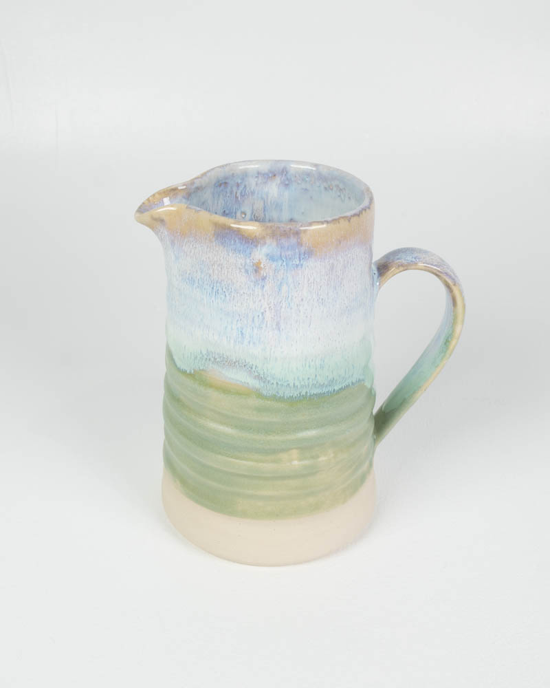 The School House Pottery Ceramic Jug with Reactive Glaze