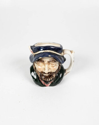 Vintage Ceramic Character Jug with Man in Cap