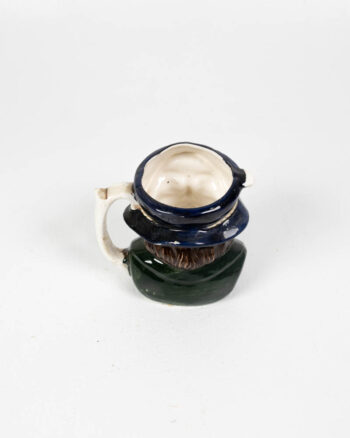 Vintage Ceramic Character Jug with Man in Cap