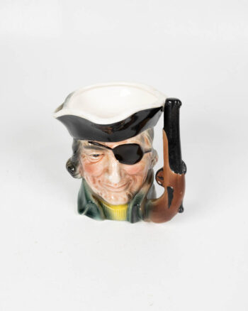 Vintage Pirate Toby Jug with Gun Handle