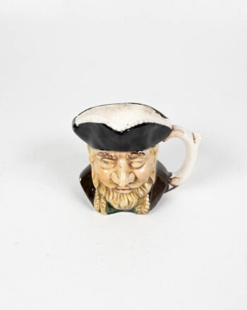 Vintage Ceramic Toby Jug with Tri-Corn Hat