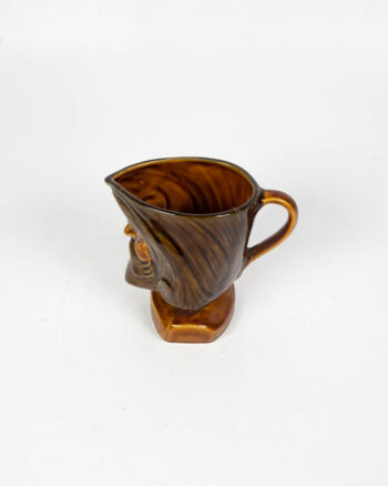 Vintage Llywelyn Ceramic Character Jug with Welshman Design