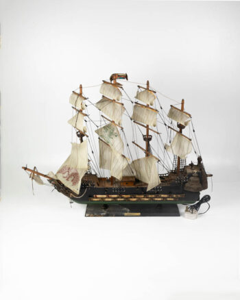 Vintage Wooden Model Ship Fraganta XVII