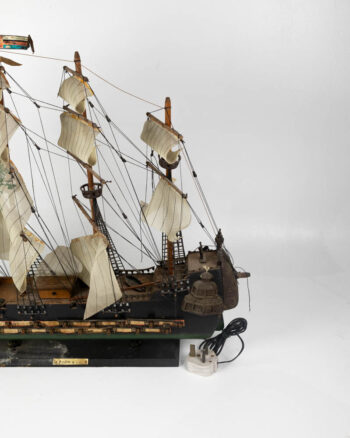 Vintage Wooden Model Ship Fraganta XVII