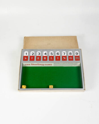 Vintage Sterling Game Benson and Hedges with Dice
