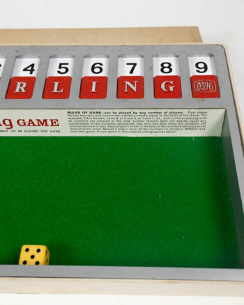 Vintage Sterling Game Benson and Hedges with Dice