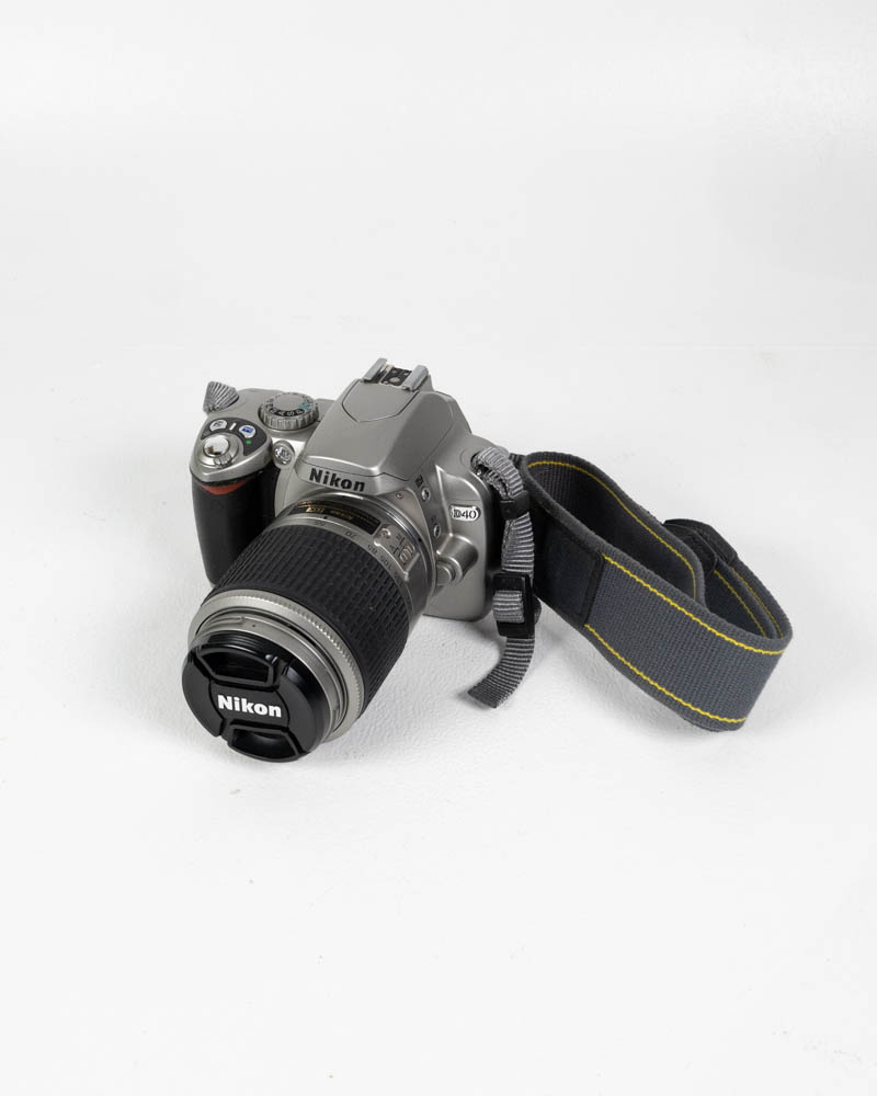 Nikon D40 Digital Camera with Lens and Strap