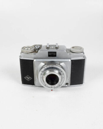 Vintage Agfa Color-Apotar 35mm Camera with Leather Case