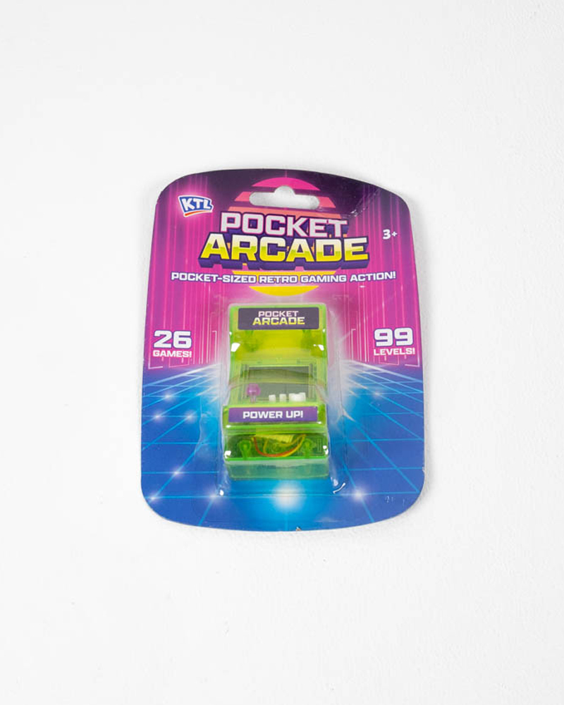 Pocket Arcade Handheld Game – 26 Games, 99 Levels!