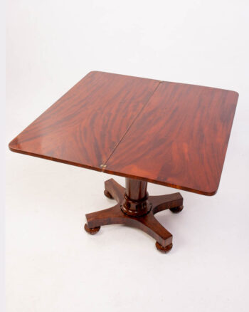 William IV Flame Mahogany Tea table