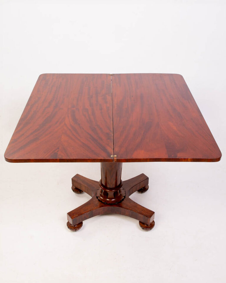 William IV Flame Mahogany Tea table